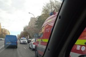 Motociclist accidentat pe Calea Floreşti FOTO