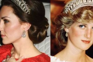 Cine a avut ONOAREA să poarte COROANA prinţesei Diana la banchetul de la Buckingham Palace