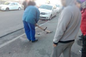 Politistii locali si angajatii Polaris M Holding au actionat pe strazile Avram Iancu si Atelierelor din Constanta