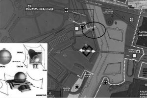 FOTO: Capsula timpului ”Romania 2118” – o sculptură din bronz reprezentând o carte şi o semisferă care se va putea deschide peste 100 de ani, va fi amplasată în Șanţurile Cetăţii