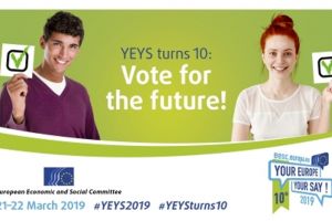 Concurs adresat şcolilor: „«Europa ta, părerea ta! » împlineşte 10 ani: votaţi pentru viitor”