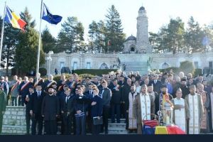 Flacăra Centenarului, la Mausoleul Mateiaş
