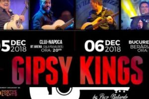 Gipsy Kings by Paco Baliardo vin în România: Cluj Napoca şi Bucureşti (5-6 decembrie) 