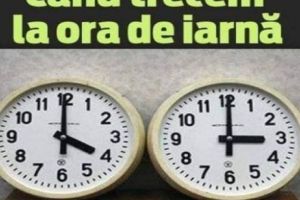 TRECEREA LA ORA DE IARNĂ, pericol pentru SĂNĂTATE! „Creşte riscul de INFARCT şi cel SUICIDAL!”, avertizează dr. Tudor Ciuhodaru