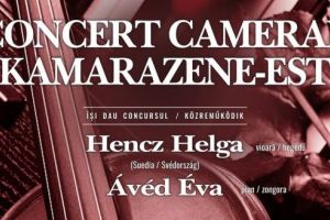 Concert cameral susţinut de Hencz Helga şi Ávéd Éva, la Palatul Culturii