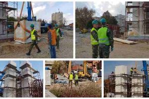 FOTO, VIDEO: Militarii Batalionului 136 Geniu „Apulum” participă la lucrările de reamenajare a Parcului Unirii, pentru punerea în valoare a Monumentului Marii Uniri