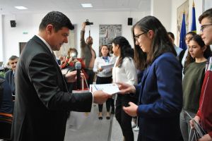 Elevi de top, premiaţi de Consiliul Judeţean Galaţi