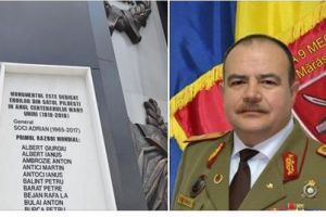 Monument al Eroilor inchinat memoriei generalului Adrian Soci fost comandant al Brigazii 9 Mecanizata Marasesti Constanta (galerie foto)  