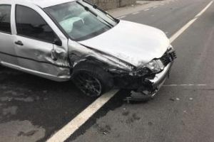 Accident cu două victime la Jucu FOTO