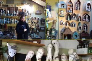 Păpuşile de lut şi păsările-suflet fabricate de doi albaiulieni, vedete în Europa şi în America