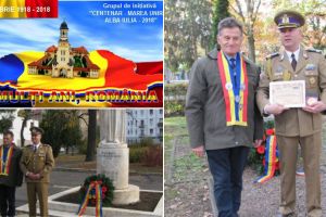 FOTO/ În anul Centenar, Grupul de Iniţiativă din Alba Iulia – prezent la comemorarea eroilor români de la Debreţin