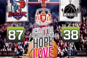 Baschetbalistii de la Athletic Constanta s-au impus categoric in duelul cu CS Cuza Sport Braila din Liga Nationala