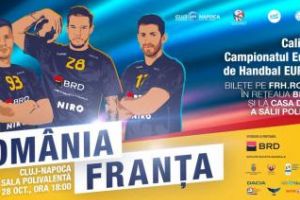 Meci de handbal de senzaţie, la Cluj!  România înfruntă campioana mondială, Franţa