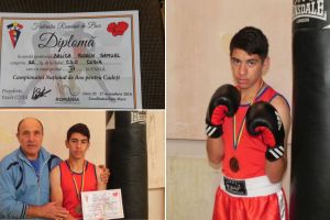 FOTO/ Boxerul cugirean, Balica Florin Samuel – locul III la Campionatul Naţional de Box pentru Cadeţi