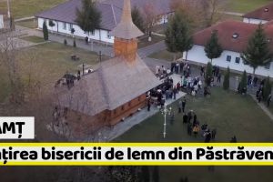 Neamţ: A fost sfinţită biserica Centrului de Recuperare a Persoanelor cu Handicap din Păstrăveni
