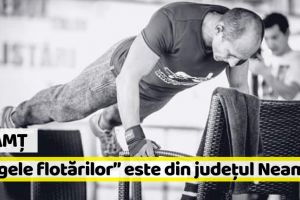 Neamţ: Nemţeanul Dan Stănescu, 1.500 de flotări în mai puţin de o oră