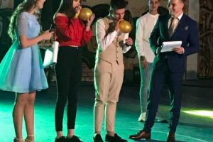 Balul bobocilor, la Colegiul Naţional A. D. Ghica Alexandria