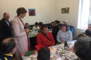 Principesa Maria, vizită privată la o asociaţie de servicii sociale din Braşov