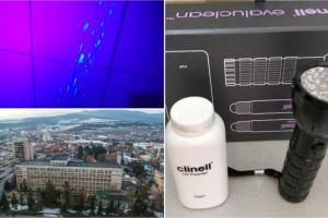 FOTO. Kit de verificare a curăţeniei şi dezinfecţiei, folosit la Spitalul Judeţean de Urgenţă Alba Iulia