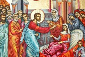 Duminica a 24 -a după Rusalii, Învierea fiicei lui Iair