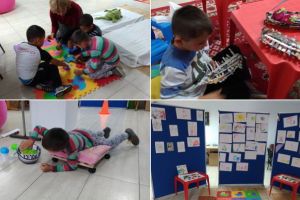 FOTO: Activităţi socio-educative pentru copii, în Centrul de terapie ocupaţională din Bărăbanţ înfiinţat prin proiectul Alba Iulia 360
