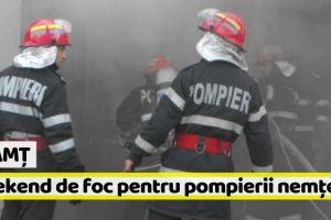 Neamţ: 12 incendii stinse de pompierii nemţeni în acest weekend
