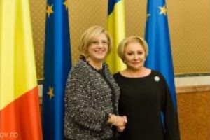Întrevedere Viorica Dăncilă – Corina Creţu; au fost identificate soluţii de realizare a trei spitale regionale