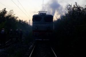 Carnagiu în Lugij. Un bărbat a fost zdrobit d eun tren marfar