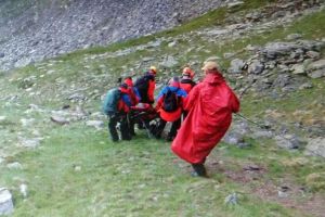 Turiştii blocaţi în Făgăraş,recuperaţi de salvamontişti