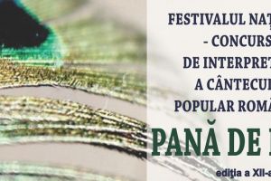 Festivalul ”Pană de păun”, în 17-18 noiembrie la Palatul Culturii
