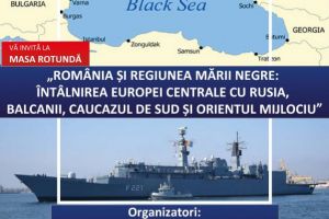 Casa Marii Negre/ Black Sea House din Constanta, organizeaza Masa rotunda cu titlul Romania si regiunea Marii Negre