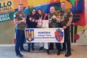 Tinere din Mosnita Noua, pe podium la Campionatul European de Kempo