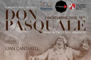 Mâine, „Don Pasquale” la Ateneu