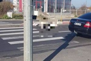 Femeie lovită de maşină în timp ce traversa pe roşu