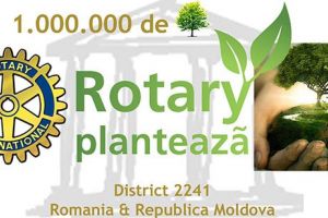 Rotary plantează arbori la Bârseşti