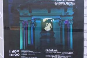 Spectacolul ”Lacrimosa” în Cimitirul Central, în ziua de 1 noiembrie