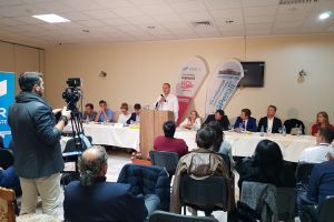 Campanie internă în USR! Candidaţii pentru un loc pe lista de Europarlamentare au venit la Târgovişte