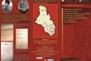 Vernisajul expoziţiei foto-documentare „Formarea şi activitatea Gărzilor Naţionale în zona Trei Scaune, Ciuc şi Odorhei, desemnarea delegaţilor şi participarea la Marea Adunare de la Alba Iulia la 1 Decembrie 1918”, vineri