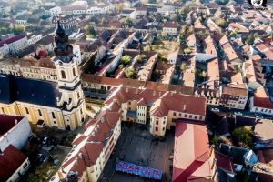 Elevii Liceului Iuliu Maniu, flashmob de susţinere pentru episcopul Virgil Bercea (VIDEO)