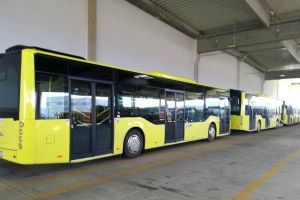 FOTO – Primele fotografii cu noile autobuze ale Tursib. Prezentarea oficială e vineri