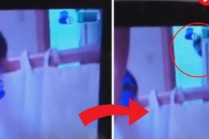 O fantomă a fost FILMATĂ pe monitorul din camera copiilor. VIDEO în articol