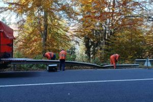 Lucrări efectuate de CNAIR în Harghita