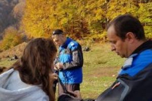 (GALERIE FOTO) Copiii din Cavnic au invatat tehnici de supravietuire de la jandarmii montani