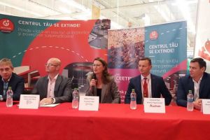 LIVE&FOTO. Inaugurarea şantierului noului mall şi cartier de la Auchan