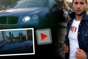 Tristan Tate, la plimbare plin Ploiesti. O bruneta i-a fost 