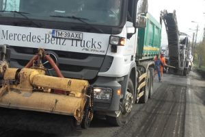 Sunt finalizate lucrarile de reparatii pe drumul national intre Margina si Cosevita
