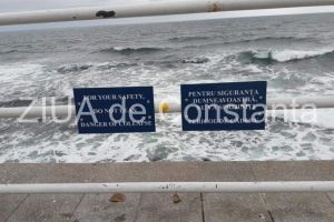 Pericol pe Faleza Cazinoului din Constanta. Ce necazuri pot avea cei care ajung acolo