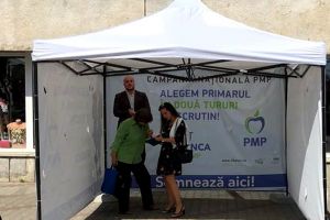 Campanie PMP de strângere de semnături. Trei corturi vor fi amplasate în Bistriţa