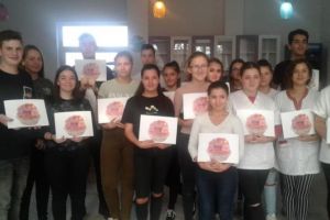 FOTO. O zi dulce în cofetăria Colegiului Economic ”Dionisie Pop Marţian” din Alba Iulia