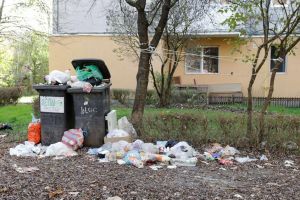 Protest la Brad împotriva „gunoaielor”